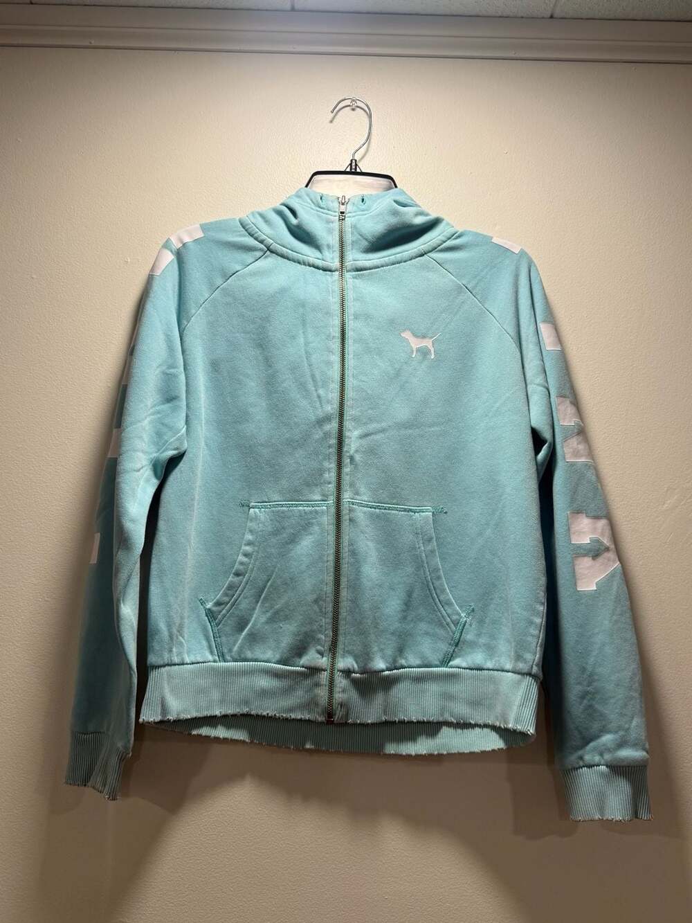 PINK Victoria's Secret Mint Green Hoodie